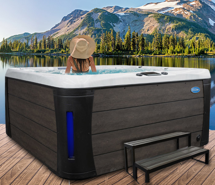 Calspas hot tub being used in a family setting - hot tubs spas for sale Hillsboro